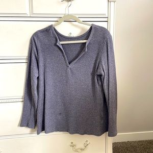 V neck thermal shirt